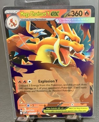 Mega Charizard Y ex 022/217 Me: Ascended Heroes Holo