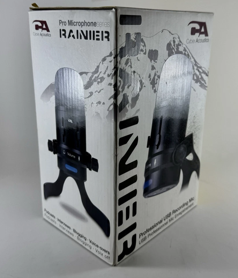 Cyber Acoustics Rainer USB Recording Mic with original Box - Excellent Condition - Image 4 of 4