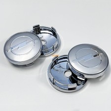 4x 60mm Für OPEL Nabendeckel Felgendeckel Abzeichen Radnabendeckel Silber