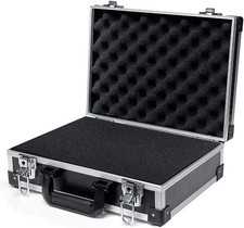 16In Aluminum Hard Case with DIY Customizable Foam Insert 16 X 11 X 5In Interio