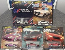 Hot Wheels Premium Mix Lot of 5 Real Riders New Sealed 1:64 Cars Must Have