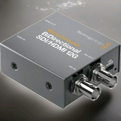 Blackmagic Design Micro Converter BiDirectional SDI/HDMI 12G - No Power Cord