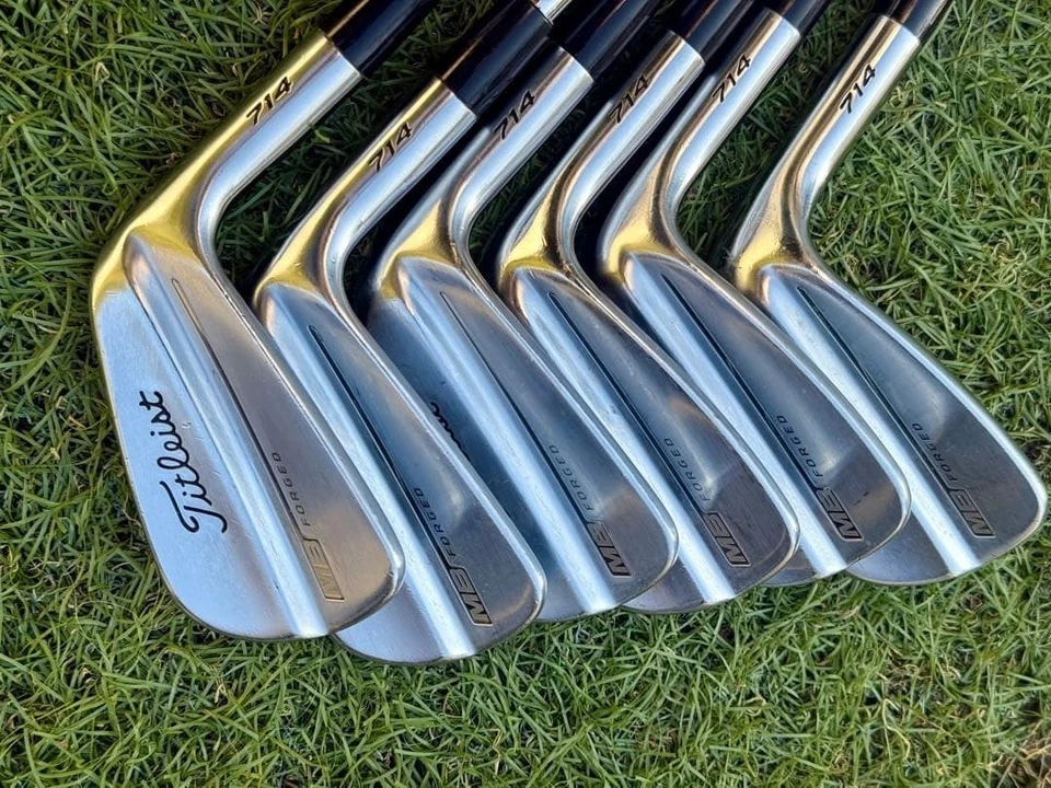 Titleist MB 714 Iron Set 5-PW 6pcs Steel Shaft Stiff RH Japan Golf Club Good - Image 2 of 4
