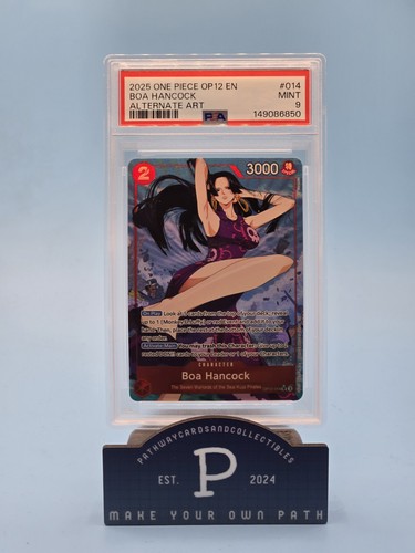Boa Hancock (Alternate Art) graded PSA 9 for sale on eBay