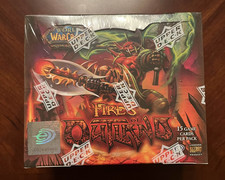 WoWTCG Factory sealed Fires of Outland Booster Box! Set with Spectral Tiger! USA