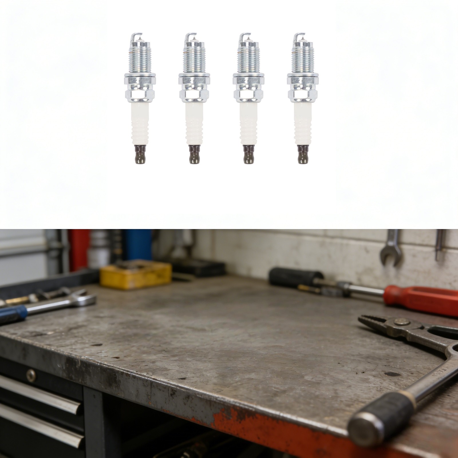 For Honda Accord Civic 4PCS Iridium Spark Plugs IZFR6K11 Acura RSX