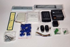 Door Access Control System RFID Keypad 600Lb Electric Magnetic Door Lock Kit wit