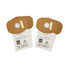 12 PIECES Tennant 9007784: Replacement Vacuum Bags Nobles