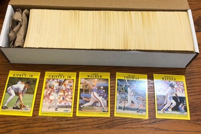 1991 Fleer Baseball Complete Set 1-720 Hand Correlated Loaded With HOFERs