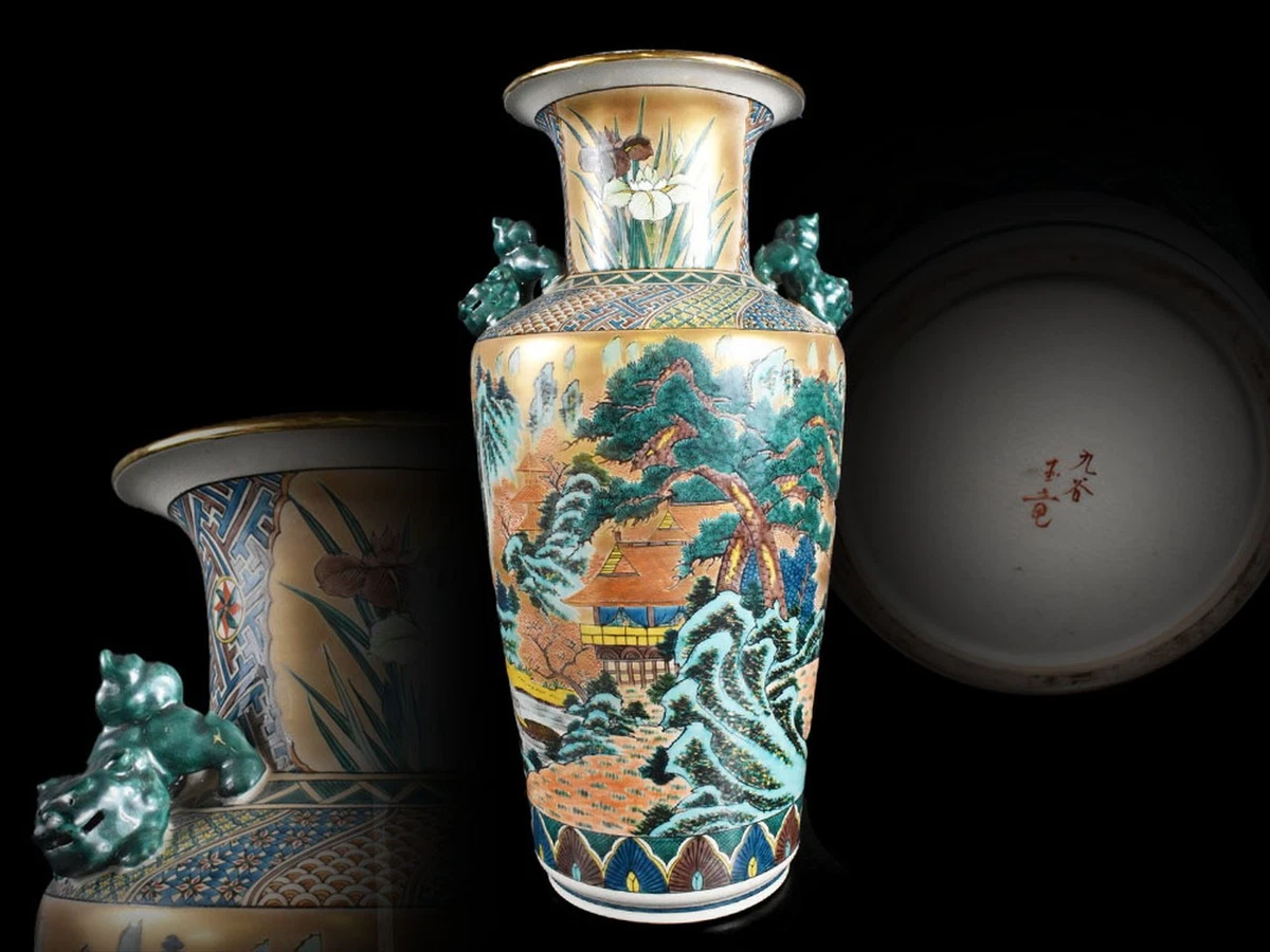 九谷日本花瓶| eBay