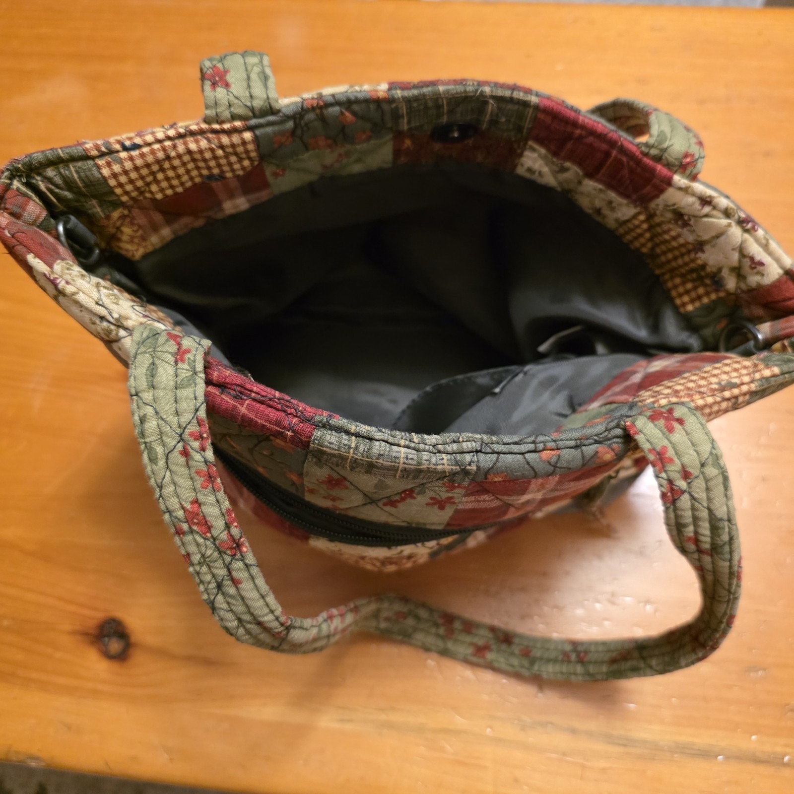 Donna Sharp Quilted Patchwork Shoulder Bag Purse … - image 10