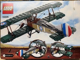 Lego 10226 Sopwith Camel 883 pcs 100% Complete with Box and Both Manuals