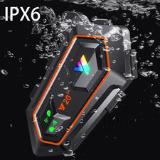 Motorcycle Helmet-Mounted Bluetooth Headset Wireless Hands-free Waterproof