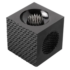 Black 5 in 1 Billiard Pool Cue Tip Tool Scuffer/Shaper/Aerator Tip Pick Cube