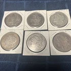 New ListingLot of (6) Morgan Silver Dollars.