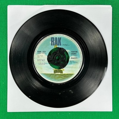 Racey Fighting Chance/Some Girls 7  Vinyl Single RAK Records 1979