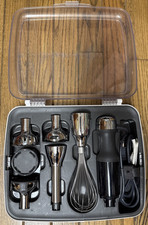 KitchenAid KHB2561 5-Speed Immersion Hand Blender Attachments & Case