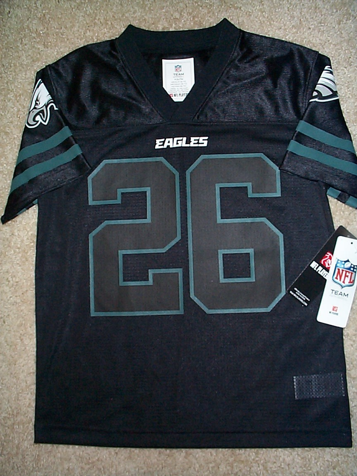 sNWT Saquon Barkley Eagles #26 Kelly Green Jersey Adult Medium Stitched