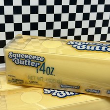 Squeezy Butter Sunny Days Jumbo 14oz Realistic Squishy Toy TikTok Viral Fidget