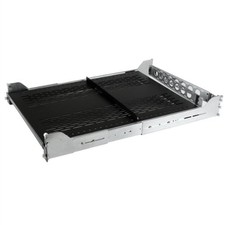 Startech UNISLDSHF19M 2U Vented Sliding Rack Shelf 125lbs Black