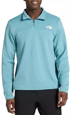 The North Face Men’s Cedar Trail 1/4 Zip Algae Blue NWT Size Medium