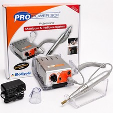 Medicool Pro Power 20K Rechargeable Nail Drill Manicure Pedicure System