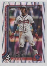 2025 Topps Chrome RayWave Refractor Ozzie Albies #206 uk2