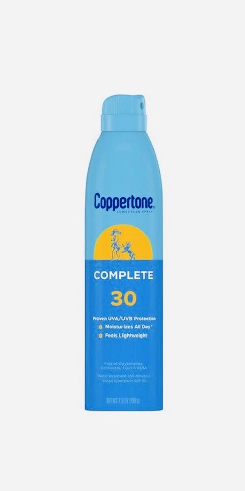 Protector solar en aerosol Coppertone Complete SPF 30 paquete de 2, 14,6 OZ Foto 3 de 4