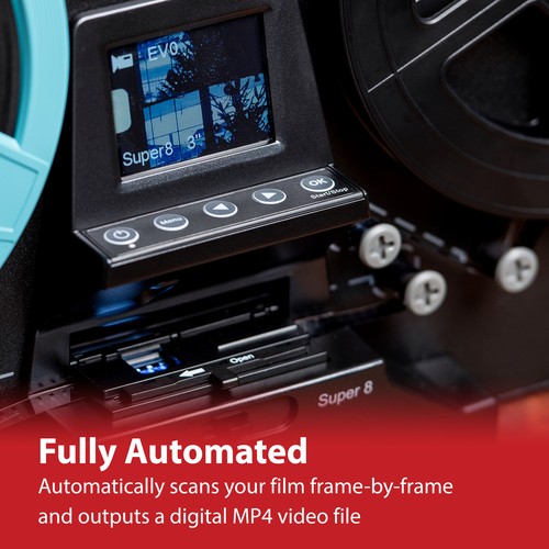 Magnasonic All-in-One Super 8/8mm Film Scanner with Bonus 32GB SD Card - Afbeelding 3 van 9