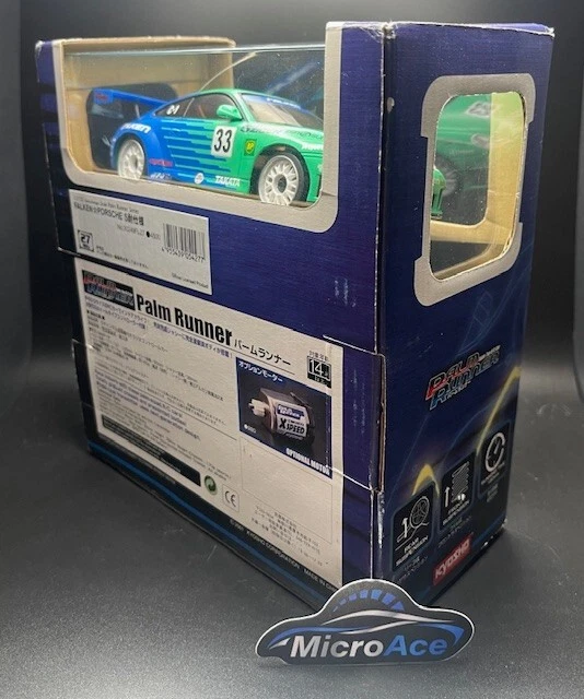 Kyosho Palm Runner Falken Porsche GT3 R/C Mini-z Ready Set Rare Vintage custom - Image 2 of 4