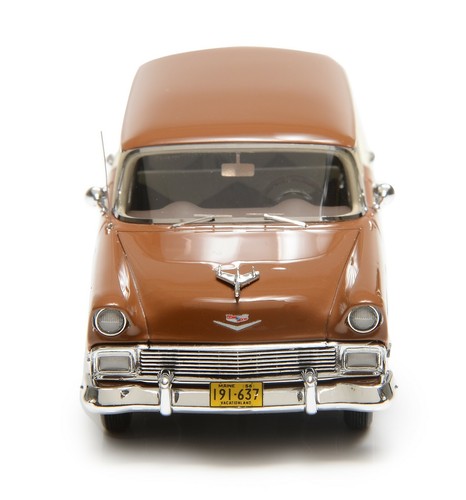 Esval 1956 Chevrolet Bel Air Beauville 1:43 Two-tone Brown/Cream - like Handyman - Picture 7 of 10