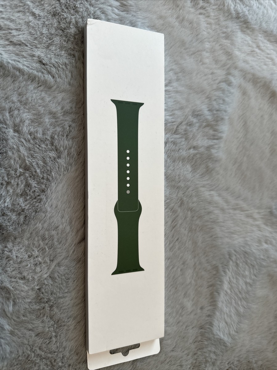 NWT GENUINE Apple Watch 41mm MKU73AM/A Sport Band - Clover NEW SEALED Apple Watch 38mm 40mm 41mm MKU73AM/A Sport Band - Clover NEW  main image 4