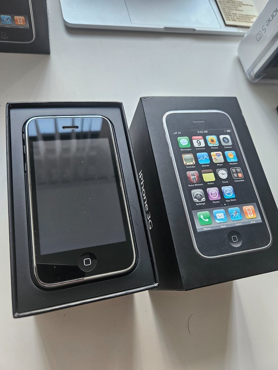 iPhone 3G 8GB ブラック full working Unlocked Original Apple iPhone 3G - 8GB - Black