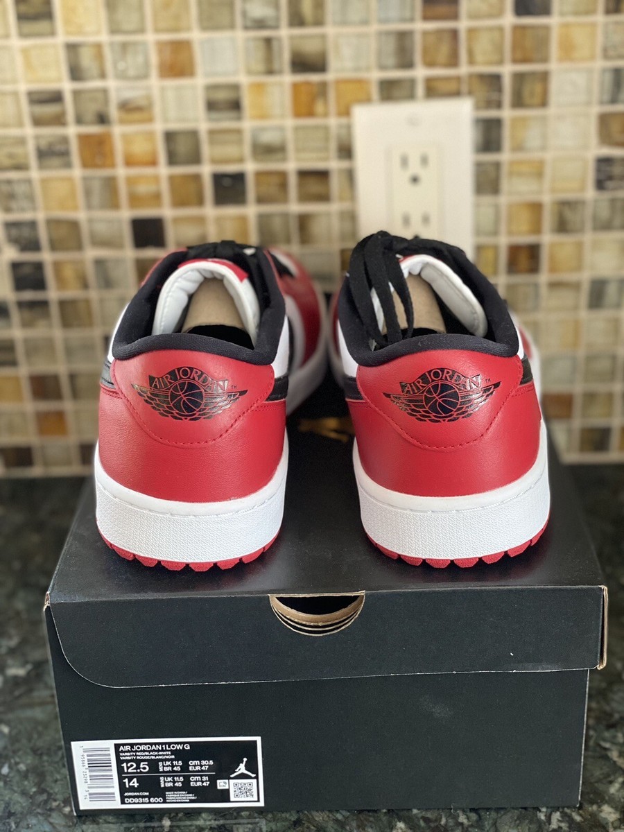 Nike Air Jordan 1 Low Golf Chicago Size 12.5 M / 14 W DD9315