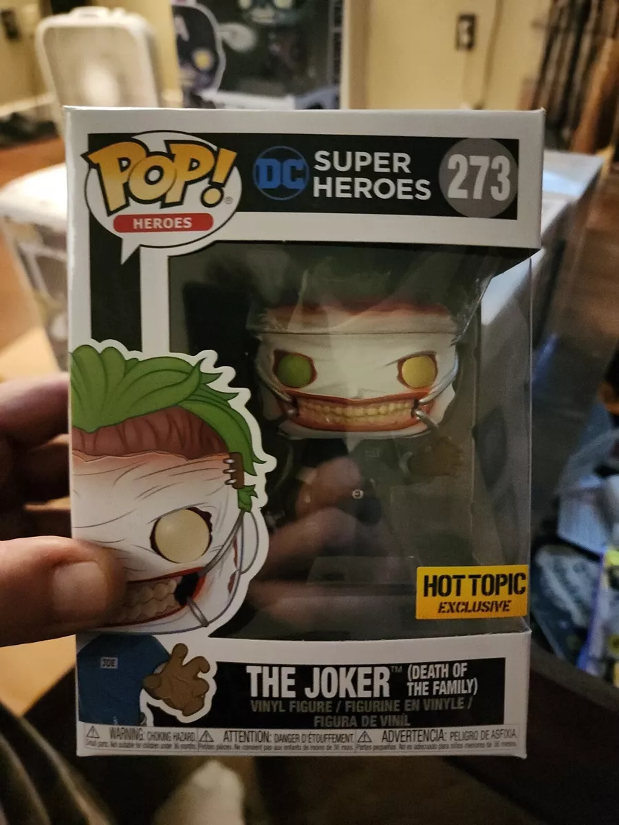 Funko Pop The Joker Death Of The Family 273 DC Super Heroes Hot Topic New
