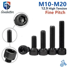 12.9 Fine Pitch Thread Socket Cap Head Bolt Allen Screw M10 M12 M14 M16 M18 M20