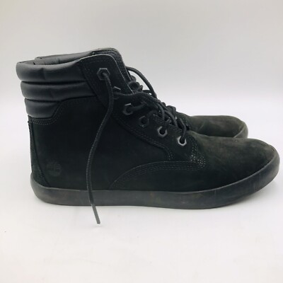 Timberland A1KLO Dausette Sneaker Black Nubuk Suede Woman's Boots