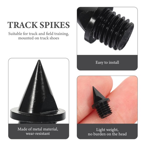 16Pcs Kohlenstoffspitzen Fräulein Damen Laufschuhe Spikes Ersatzspitzen - Picture 6 of 12