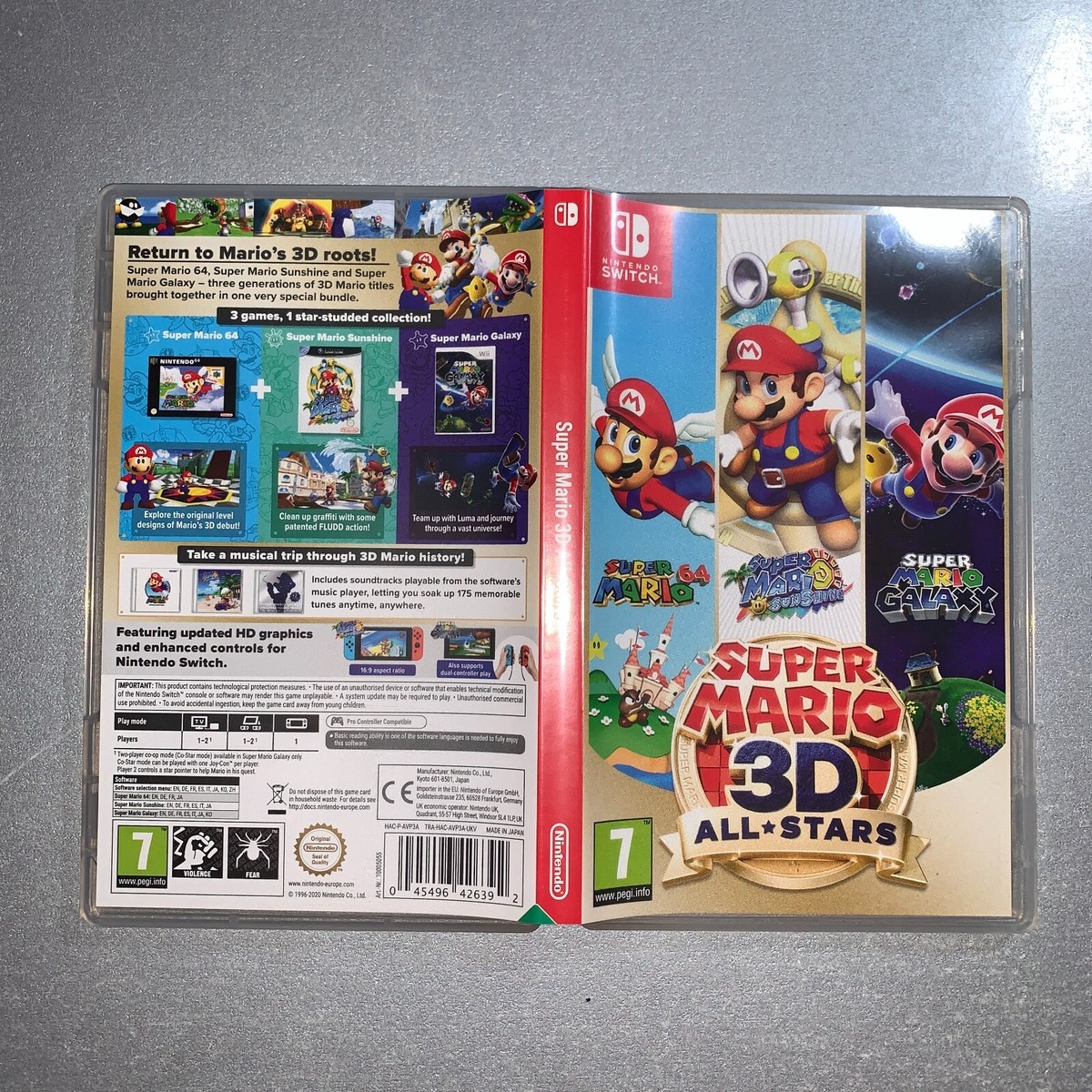スーパーマリオ 3D All-Stars Nintendo Switch Nintendo Switch Super Mario 3D Collection All Stars Sunshine
