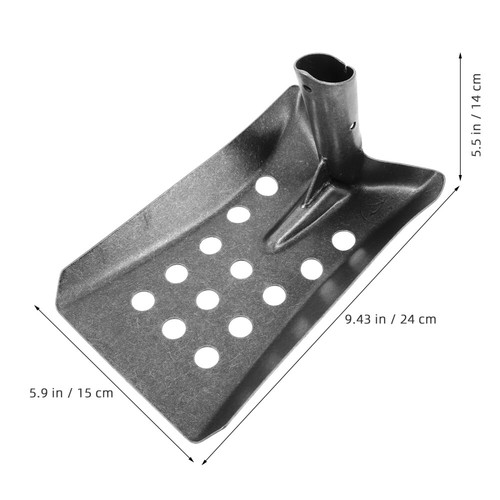Sewer Sifting Scoop Shovel Drain Mud Sifting Shovel Multi-use Sifting Metal - Picture 11 of 12