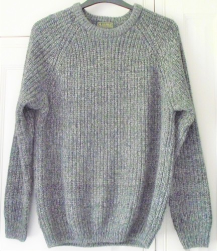 P G FIELD - PURPLE CHUNKY THICK JUMPER 