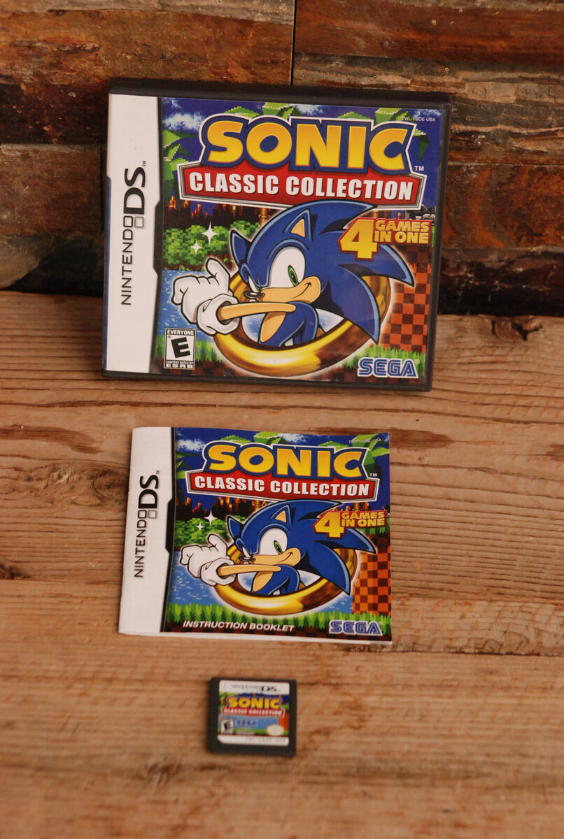 Sonic Classic Collection (Nintendo DS, 2010) Complete with Manual Tested &  Works 10086670356