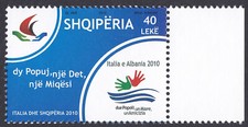 Albania 2010 MNH Mi 3326 Przyjaźń albańsko-włoska