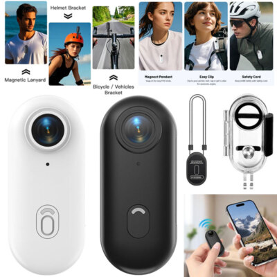 Waterproof 4K MINI HD WIFI Action Camera Thumb Sports DV Portable Body Recorder