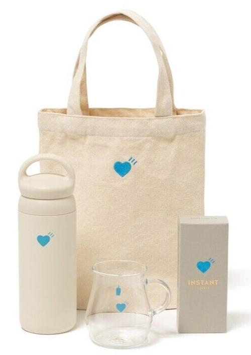 HUMAN MADE x Blue Bottle Coffee Glass Mug Limited Edition