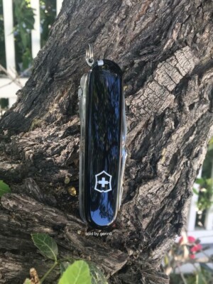 Swiss Army Original Knife, Swisschamp, Black, Victorinox 1.6795.3