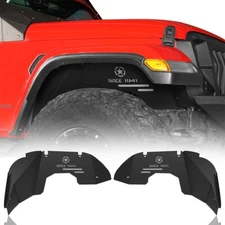 Fit 2018-2025 Jeep Wrangler JL Gladiator JT Front Inner Fender Liner Wheel Guard