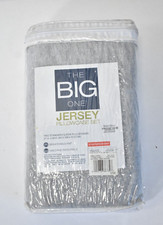The Big One Jersey Pillowcases Set Standard/Queen Size Gray 2 Pack 21" x 33"