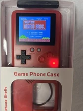 Red S20 Ultra Nintendo Gaming Phone Case Samsung Color Display Gameboy 36 Games