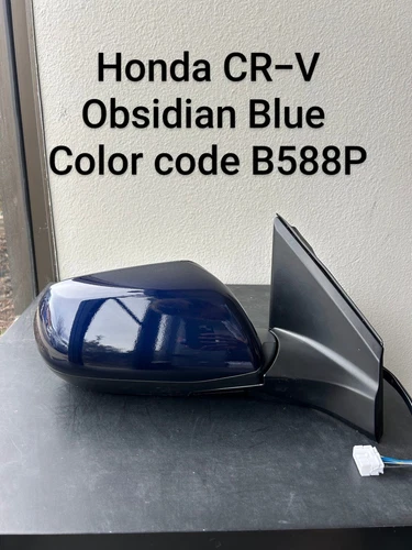 NEW OBSIDIAN BLUE mirror fits 2015-2016 Honda CR-V EX-L Passenger RT side Heated